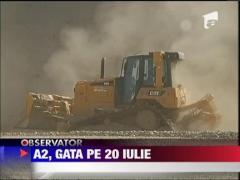 Tronsonul Cernavoda-Medgidia va fi gata pe 20 iulie