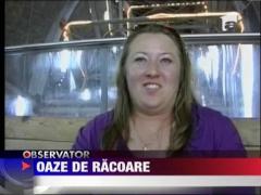 Oaza de racoare la salina Turda