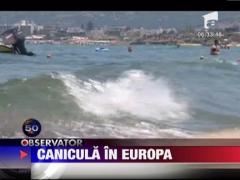Canicula a pus stapanire pe mai multe tari europene