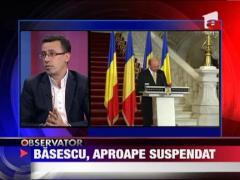 Victor Ciutacu: Traian Basescu mai poate fi salvat doar printr-o "scamatorie"