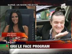 Gigi Becali: "Mihai Costea se gandeste numai la ****** Danielei Crudu"