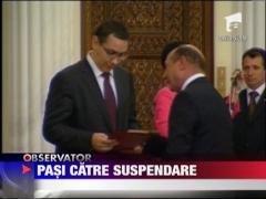 Zvon: Urmatorul pas al USL, suspendarea presedintelui Traian Basescu