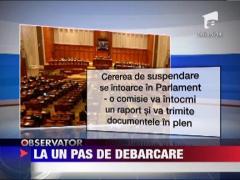 Pasii urmati de USL pentru suspendarea lui Basescu