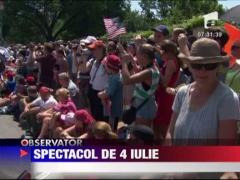 America si-a celebrat spectaculos Ziua Nationala