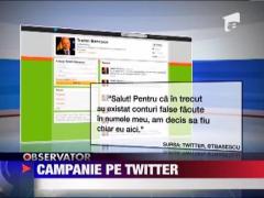 Traian Basescu si-a reactivat contul de Twitter