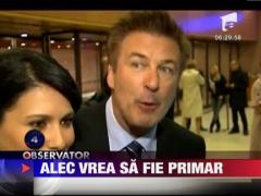 Actorul Alec Baldwin vrea sa fie primarul New Yorkului