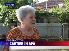 Cartier inundat de o conducta sparta