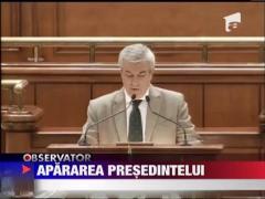 Apararea presedintelui Traian Basescu