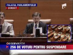 Traian Basescu a fost suspendat! Referendum pe 29 iulie