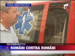 Razboiul politic a impartit Romania in doua