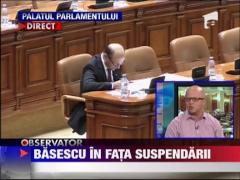 Traian Basescu, la mana Parlamentului