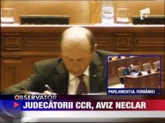 Judecatorii Curtii Constitutionale, aviz neclar in cererea de suspendare a lui Basescu