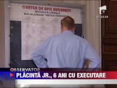Andrei Placinta, condamnat la sase ani de inchisoare cu executare