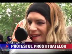 Prostituatele franceze au protestat la Paris