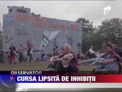 Cursa in pielea goala in scopuri caritabile