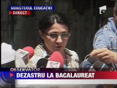Ecaterina Andronescu a prezentat rezultatele partiale la nivel national
