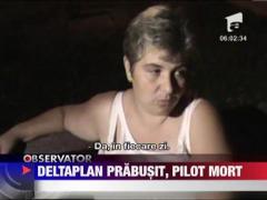 Arad: Un barbat a murit, dupa ce s-a prabusit cu un motodeltaplan