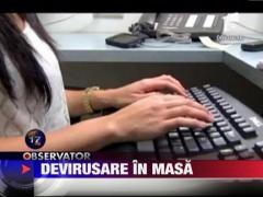 Aproape 250 de mii de computere, deconectate de la Internet