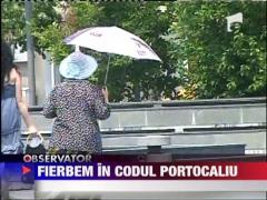 Romania fierbe sub soarele ucigas! 120 de oameni au avut nevoie de ajutorul medicilor