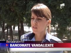 Jaf la sapte bancomate din centrul Iasului