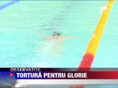SOCANT: O vicecampioana europeana de juniori la inot povesteste cum antrenorul Mihai Sandu o indemna sa-si introduca aer in fund!
