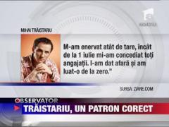 Mihai Traistariu si-a concediat toti soferii de la firma sa de taximetrie