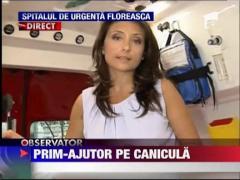 Canicula in tara:  230 de romani au cerut ajutor medical de urgenta din cauza caldurii