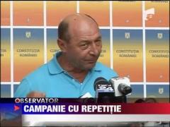 Presedintele-suspendat si-a inceput in forta campania pentru referendum!