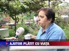 Neamt: O femeie a murit in timp ce incerca sa-si ajute vecina sa darame peretii unei case