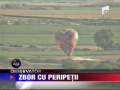 SUA: Cinci oameni au scapat ca prin minune, dupa ce un balon cu aer cald s-a prabusit