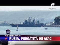 O nava de razboi ruseasca, pregatita de un atac in Siria