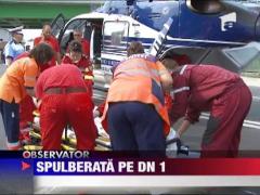 O tanara din Prahova, lovita de o masina pe trotuar