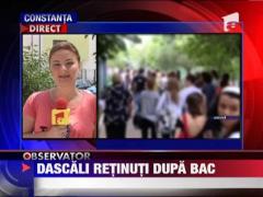 Patru profesori din Ialomita, retinuti pentru luare de mita si trafic de influenta