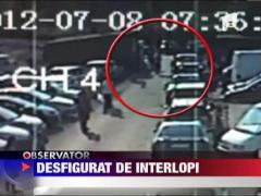Barbat batut de interlopi in mijlocul zilei
