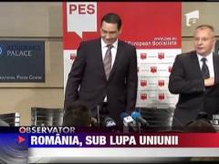 Romania nu e motiv de ingrijorare pentru Uniunea Europeana