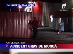 Grav accident de munca la o fabrica de mobila din Baia Mare