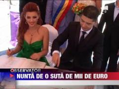 Diana Bisinicu si Catalin Andries, nunta de 100.000 de euro