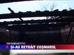 Suceava: Gospodarie s-a facut scrum de un incendiu
