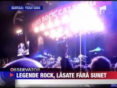 Legende Rock, lasate fara sunet