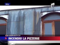 Incendiu la o pizzerie din Dej
