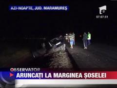 Accident din cauza unei carute nesemnalizate