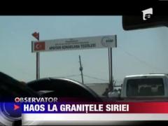 Haos la granitele Siriei