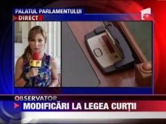 Modificari la Legea Curtii Constitutionale