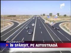 Autostrada Bucuresti-Ploiesti, deschisa circulatiei‎