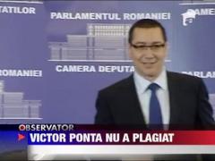 Verdictul Consiliului National de Etica: Ponta nu a plagiat