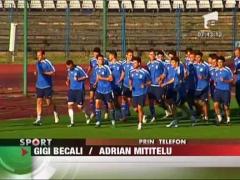 Gigi Becali si Adrian Mititelu au negociat in direct la GSPTV