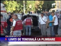 Loviti de tencuiala la plimbare