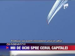 Acrobatii de senzatie in cel mai mare show aviatic