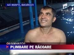 Plimbare pe racoare! Canicula a scos oamenii din case