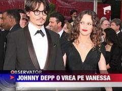 Johnny Depp doreste sa se impace cu Vanessa Paradis